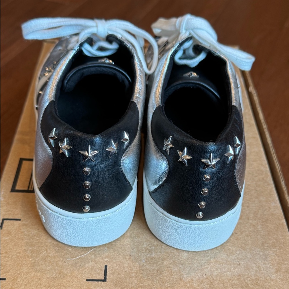 MICHAEL KORS Frankie Striped Women's Sneakers - Picture 5 of 12